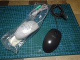 Mouse pc cu bila vintage/set 2 bucati/ fujitsu-logitech