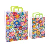 Punga Cadou Copii Hartie Flower Power Disegno, Small, 70g