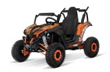 Cumpara ieftin UTV electric pentru copii NITRO GoKid Savana 1200W 48V culoare portocaliu