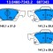 ATE 13.0460-7343.2 set placute frana,frana disc