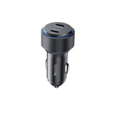 Incarcator pentru masina tip-c, 60w, yesido, black foto