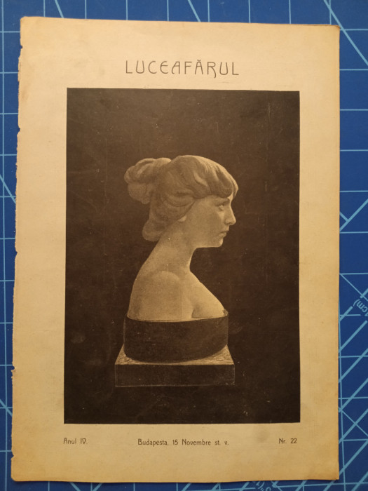 Luceafărul - noiembrie 1905 Nr. 22 / proză - poezie - B&acirc;rsan - M&acirc;ndru - Ciura