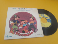 VINIL FEBO CONTI-PINOCCHIO 1964 DISC CAROSELLO STARE EX foto