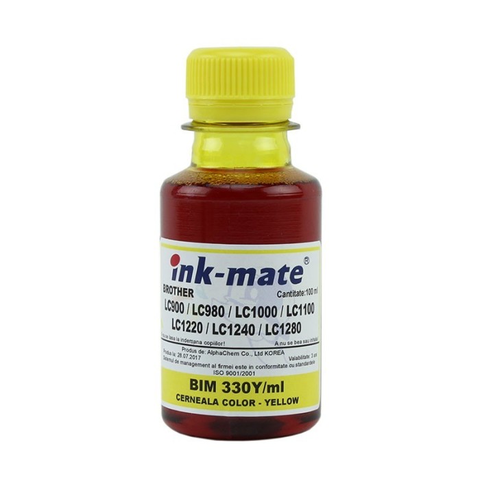 Cerneala refill Yellow Brother - 1000 ml