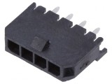 Soclu cablu-placă Micro-Fit 3.0 4 pini aurit, MOLEX