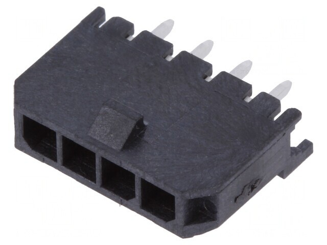Soclu cablu-placă Micro-Fit 3.0 4 pini aurit