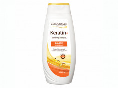 Balsam regenerant cu keratina si pantenol - Keratin+ 400 ml foto