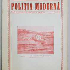 POLITIA MODERNA , REVISTA LUNARA DE SPECIALITATE , LITERATURA SI STIINTA , ANUL XII , NR.134 , APRILIE , 1937