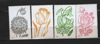 FLORA. FLORI 1968. SERIE NESTAMPILATA, C45 foto