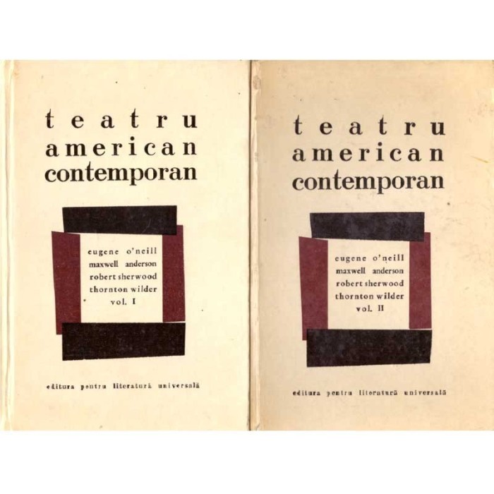 colectiv - Teatru american contemporan - Eugene O&#039;neill, Maxwell