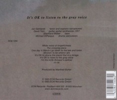 It&#039;s OK To Listen To The Gray Voice | Jan Garbarek