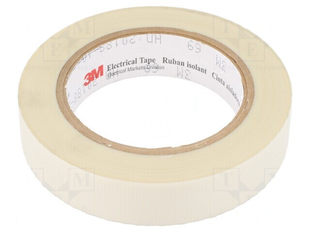 Bandă Electroizolantă Albă 25mm x 33m Silicon 3M