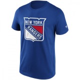 New York Rangers tricou de bărbați Primary Logo Graphic blue - XS