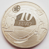 373 Irlanda 10 Euro 2009 Ploughman Banknote km 60 argint, Europa