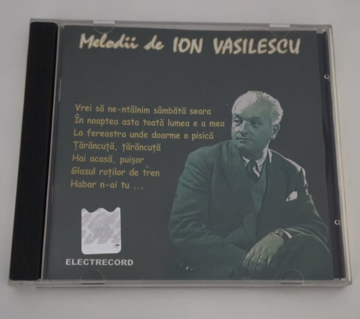 Cd Audio Melodii de Ion Vasilescu Electrecord