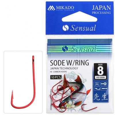 CARLIGE MIKADO SENSUAL SODE W RING Nr.12 Red 10buc/plic foto