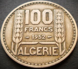 Cumpara ieftin Moneda exotica 100 FRANCI - ALGERIA, anul 1952 * cod 3807 - COLONIE FRANCEZA!, Africa