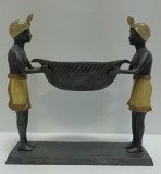 Servitori - statueta bronz