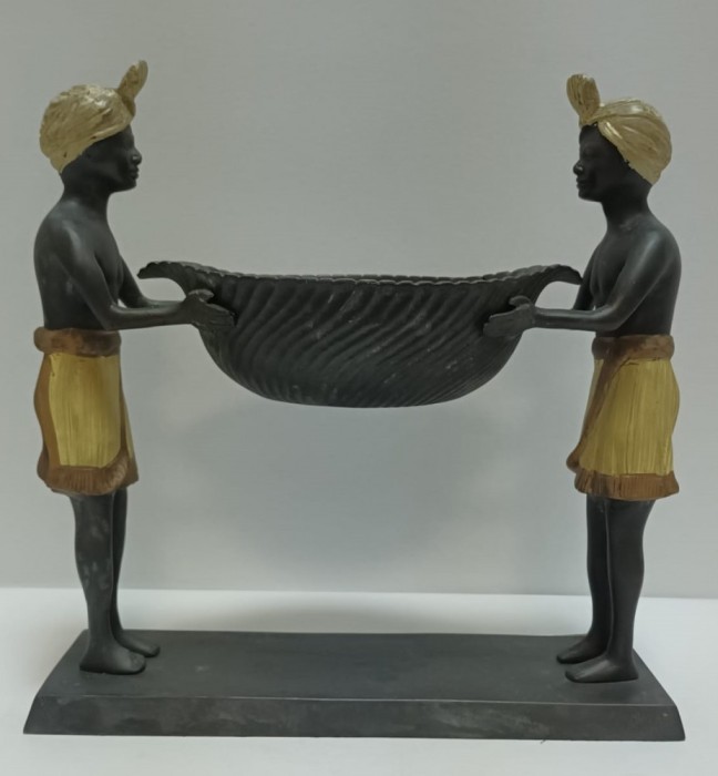 Servitori - statueta bronz