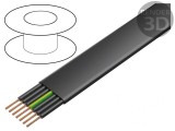 Cablu NEO-Flach NGFLGOU 7G1,5mm2 300V 500V Cu neecranat
