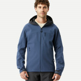 Geacă SOFTSHELL MT500 WINDWARM Albastru Bărbați, Forclaz