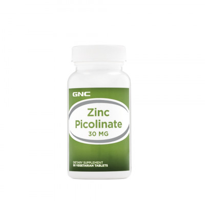 Zinc picolinat 30mg, 90tab, GNC foto