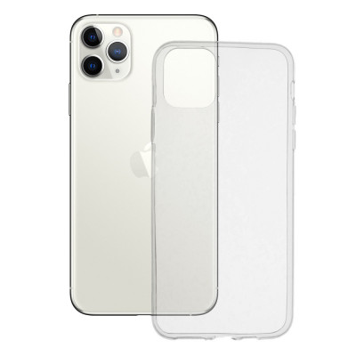 Husa pentru iPhone 11 Pro Max - Techsuit Clear Silicone - Transparenta foto