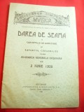 Societatea Simfonica Muzica 1928 - Darea de Seama a Comitetului de Directiune