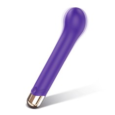 Vibrator Punctul G Minsk, 9 Moduri Vibratii, Silicon, USB, Mov, 17.7 cm, Mokko Toys