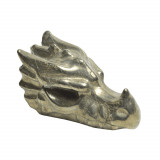 Statueta feng shui din pirita cap de dragon 8cm