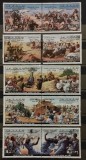 BC572, Libia 1980-1982, lot timbre picturi, batalii