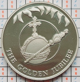 Falkland 50 Pence - Elizabeth II (Scepter and Orb) 2002 UNC - km 79 - A039