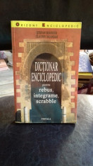 DICTIONAR ENCICLOPEDIC PENTRU REBUS, INTEGRAME, SCRABBLE - STEFAN SGANDAR foto