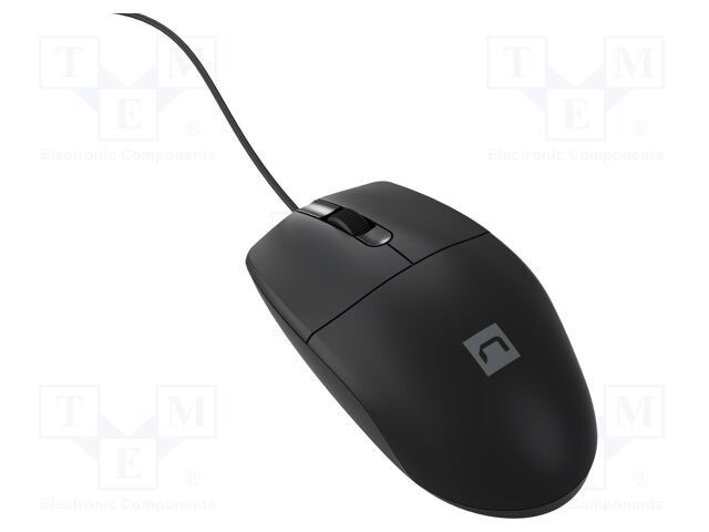 Mouse NATEC optic USB A cu cablu 1,5m negru