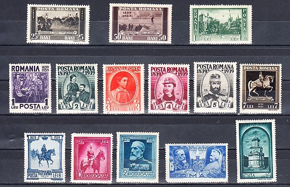 M1 TX8 10 - 1938 - Centenarul nasterii regelui Carol I