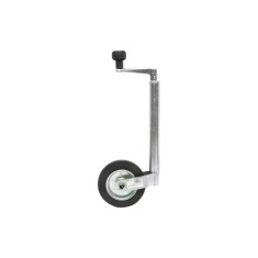 Roata PVC de sprijin remorca 160X40mm diametru tub exterior 34mm, diametru tub interior 28mm, sarcina 100Kg Cod: BK90275 - MICA Automotive TrustedCars