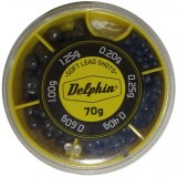 Plumbi despicati ( alice ) Soft 70 gr.: 0,2-1,25 gr. - Delphin