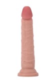Dildo ToyJoy Deluxe Dual Density Dong TPE 17.5 cm Natural