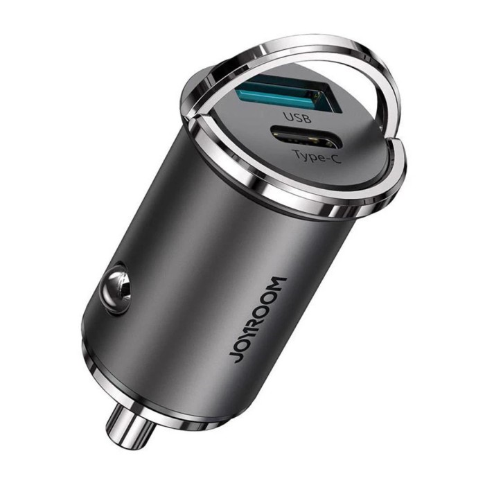 Incarcator Auto USB, Type-C, Fast Charging, 45W - JoyRoom (C-A35) - Gray