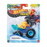 Masina de teren, Hot Wheels, Color Shifters, Duck N Roll, JDV92