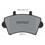 Textar set placute frana, frana disc Q+