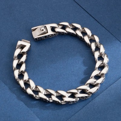 Bratara Inox -CUBAN- Solid Cod B854 foto