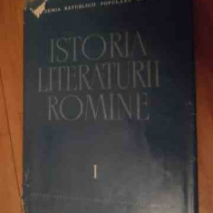 Istoria Literaturii Romane Vol.1folclorul. Literatura Romina - Coordonatori G. Calinescu M. Beniuc Al. Rosetti T.,535729