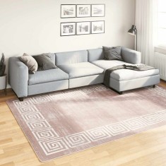 vidaXL Covor lavabil, bej, 190x300 cm, antiderapant 337944