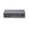 Switch smart PoE 4 porturi 100 1000mbps, 78W, 4GE(PoE)+1GE+1SFP, G0411GB-C