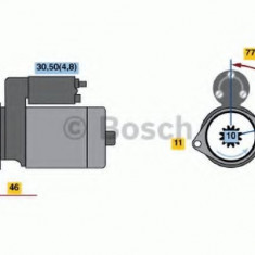 Starter SKODA SUPERB II Combi (3T5) (2009 - 2015) BOSCH 0 986 020 280