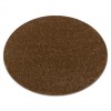 Covor BUENOS cerc 6650 shaggy uni, o singură culoare bej, cerc 150 cm