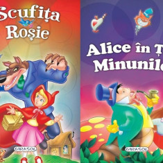 2 Povesti: Scufita rosie si Alice in Tara minunilor |