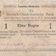 GERMAN EAST AFRICA 1 Rupie 1916 VF