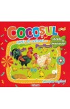 Carte de colorat cu jocuri si activitati: Cocosul